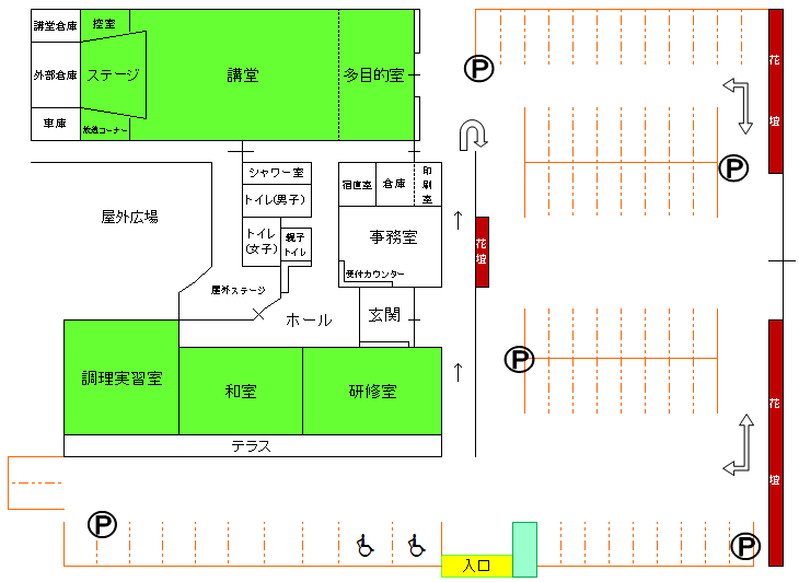 立花公民館図面