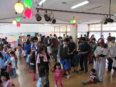 保育参観の写真