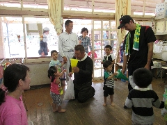 保育参観の写真