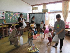 保育参観の写真