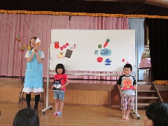 歯磨き指導の写真