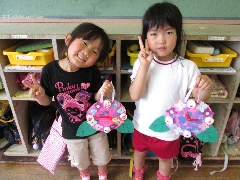 時計屋さんごっこの写真