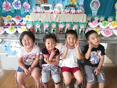 時計屋さんごっこの写真