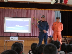 防災訓練の写真