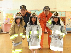 防災訓練の写真