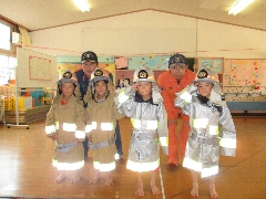 防災訓練の写真