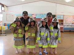 防災訓練の写真