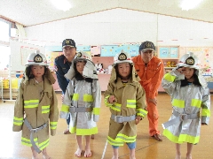 防災訓練の写真