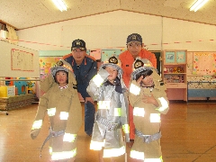 防災訓練の写真