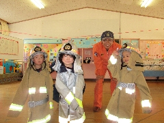 防災訓練の写真