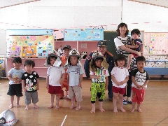 防災訓練の写真