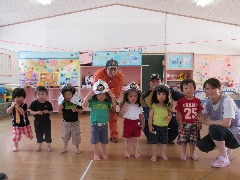 防災訓練の写真