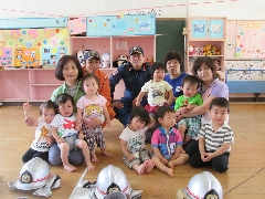 防災訓練の写真