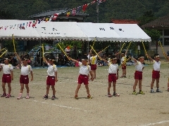 運動会の写真