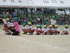 運動会の写真