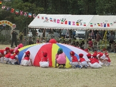 運動会の写真
