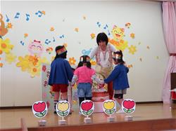 誕生会の写真