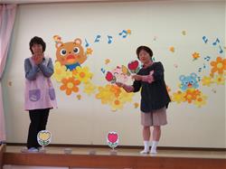 誕生会の写真